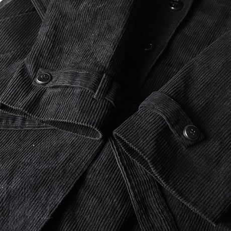 Euro Vintage Corduroy Long Coat