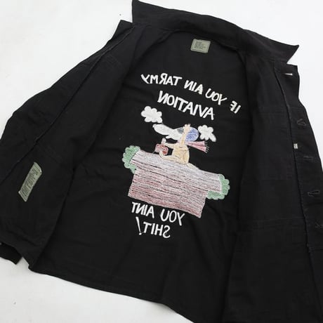 Embroidery Remake Military Jacket