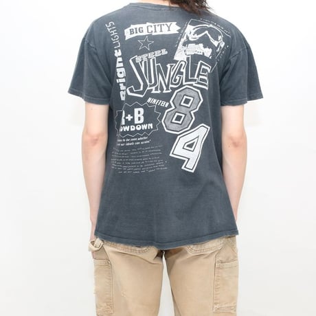 80s The Clash "Out Of Control Tour" T-Shirt