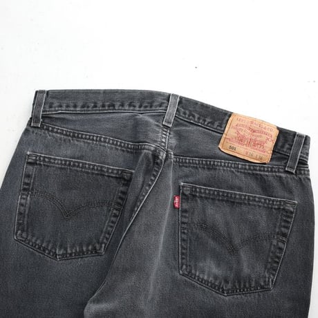 Levi's 501 Black Denim Pants MADE IN USA