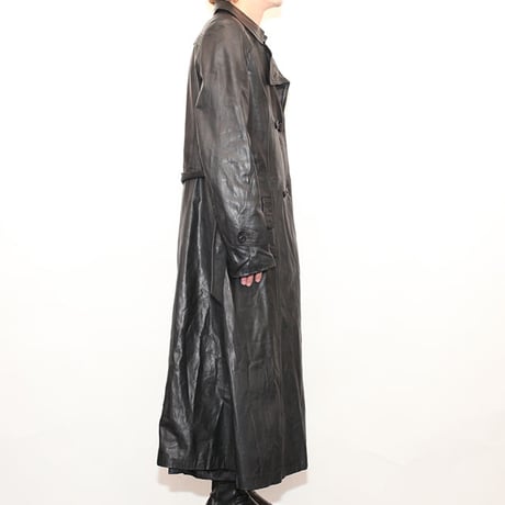 Leather Long Coat