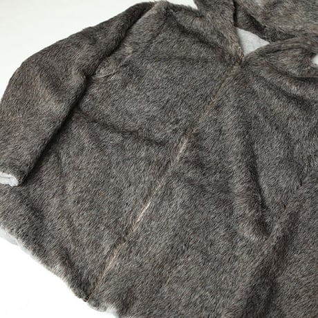 Fake Fur Reversible Hoodie