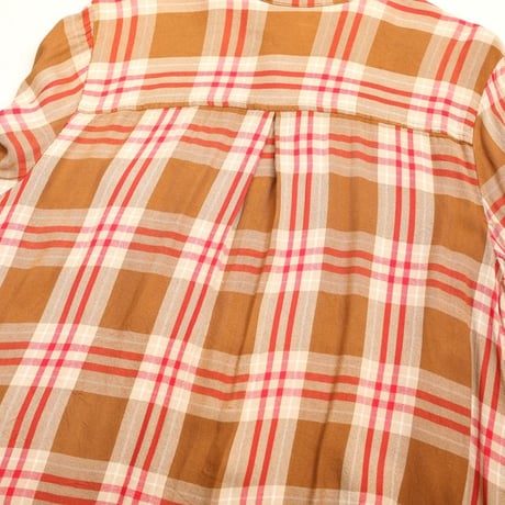 Rayon Checked Pattern Shirt
