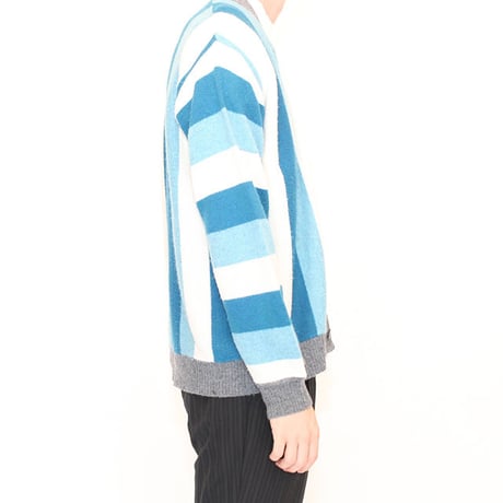 Stripe Knit Cardigan