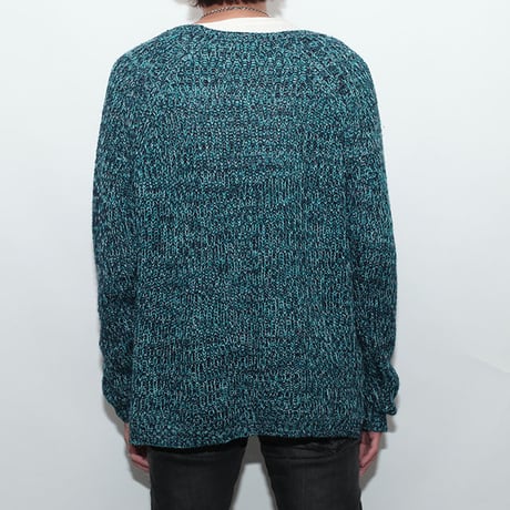 Mix Collor Knit Sweater