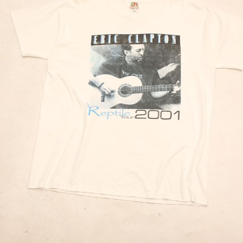 2001 JAPAN TOUR エリッククラプトン REPTILE 半袖 シャツ 2001年 JAPAN TOUR エリッククラプトン REPTILE 半袖シャツ Eric