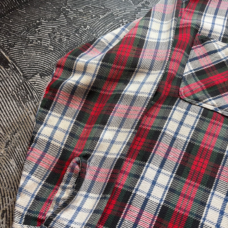 70s BIG MAC Cotton Heavy Flannel Shirt | Strato