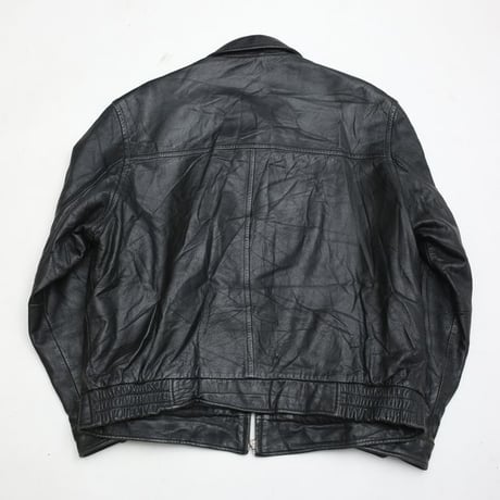 LONDON FOG Black Leather Jacket