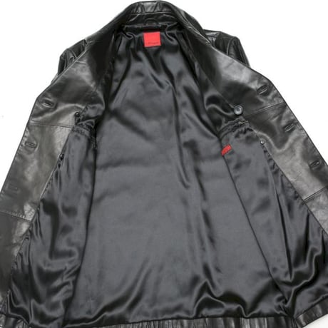 Black Leather Coat