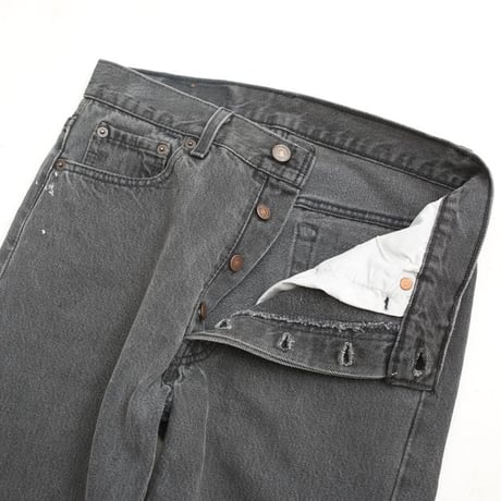 90s Levi's 501 Black Denim Pants MADE IN USA