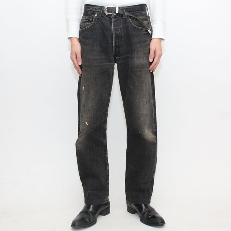 Levi's 501 Black Denim Pants MADE IN UK | Strato Levi's 501 Black Denim Pants MADE IN UK | Strato