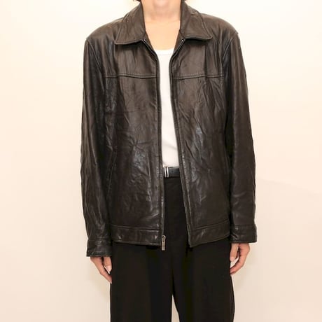 CAMBRIDGE CLASSICS Black Leather Jacket