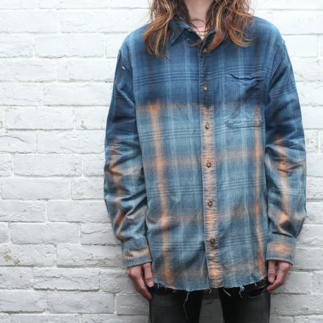 Hard Bleach Flannel L/S Shirt