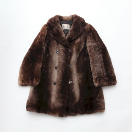 Vintage  Fake Fur Coat