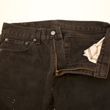Levi's 505 Black Denim Pants