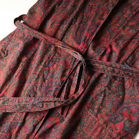 Cotton Paisrey Gown Coat