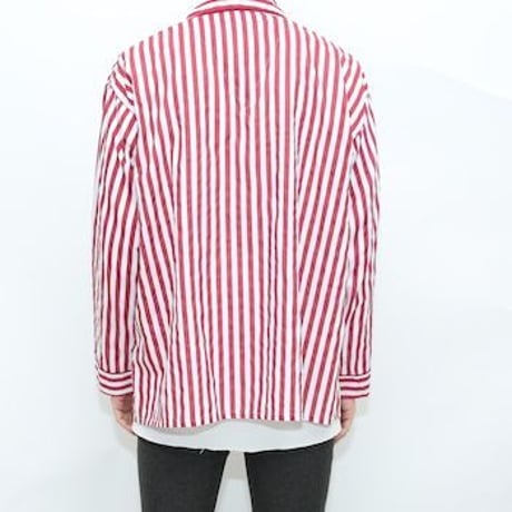 Vintage Stripe Pattern Pajama Tops