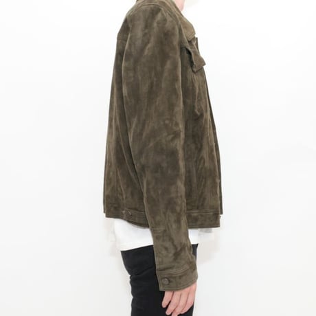 Suede Trucker Jacket