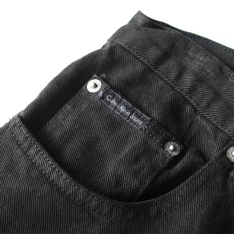 カルバンクライン ブラックデニムパンツ CK Calvin Klein