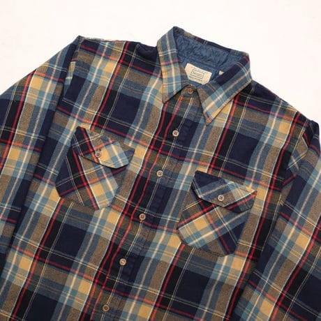 80s Sears Plaid Acrylic Shirt