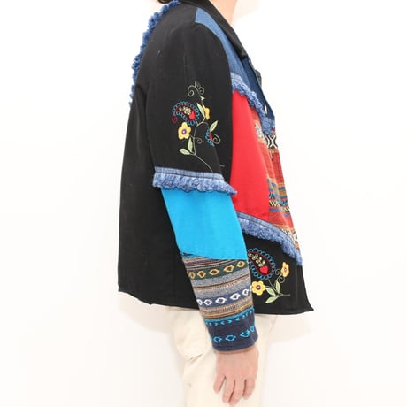 Patchwork Cotton Jacket