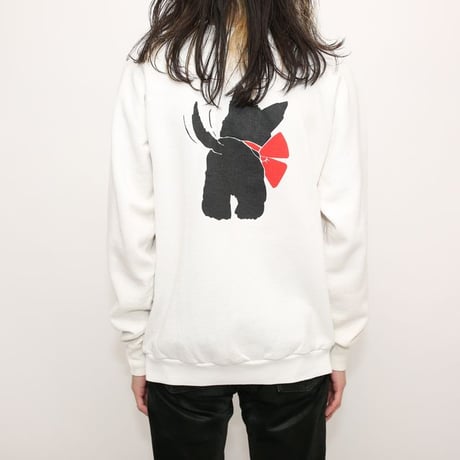 90s Sweat Shirt "Scottish Terrier" MADE IN USA