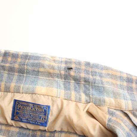 70s Pendleton Wool Plaid Loop Shirt