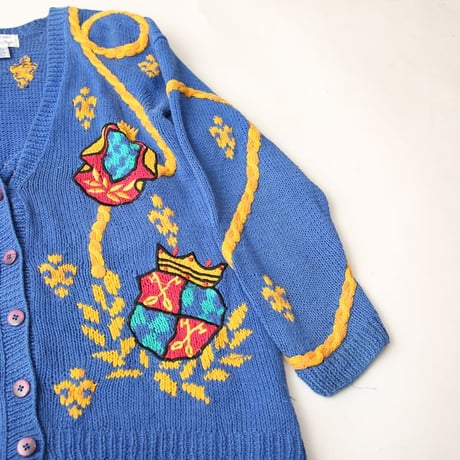 Hand Knitted Cotton Cardigan