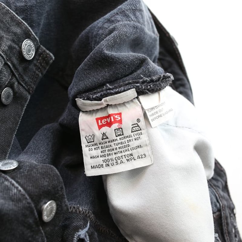 Levi's 501 Black Denim Pants MADE IN USA | Strato Levi's 501 Black Denim Pants MADE IN USA | Strato