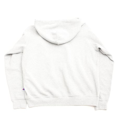 Champion Zip Up Sweat Hoodie Heather Gray