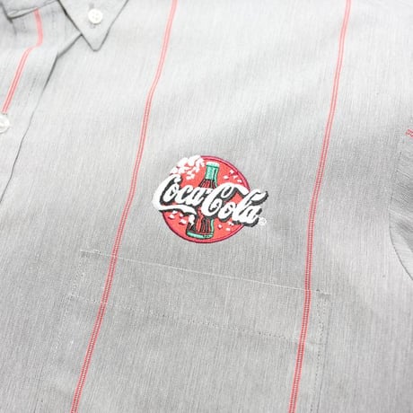 1980s "Coca-Cola" Work Shirt MADE IN USA