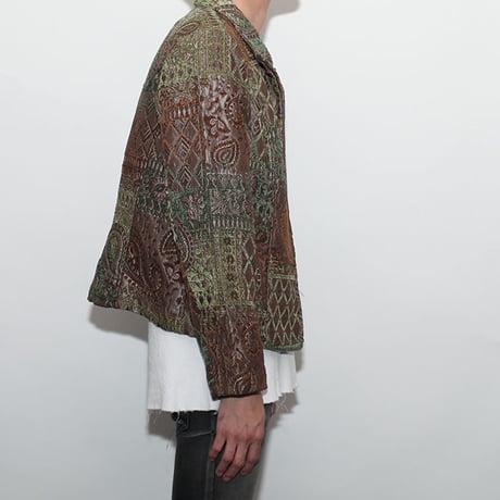 Paisley Zip Up Jacket