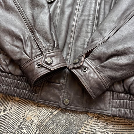 Flight Leather Jacket Brown