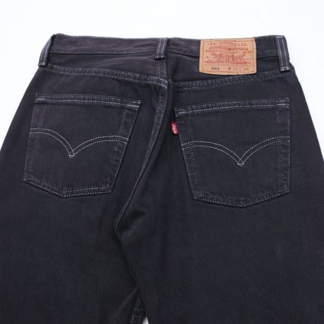 Levi's 501 Black Denim Pants MADE IN USA