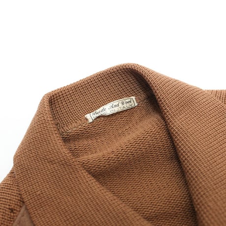 Vintage Diagram Pattern knit Cardigan