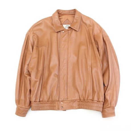 Remy Leather Jacket Loose Silhouette