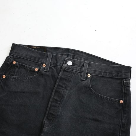 Levi's 501 Black Denim Pants MADE IN USA