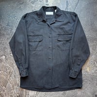 Open Collar Linen Cotton Shirt