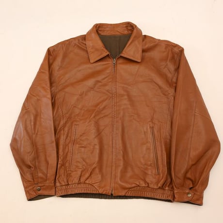 Lamb Leather Reversible Jacket