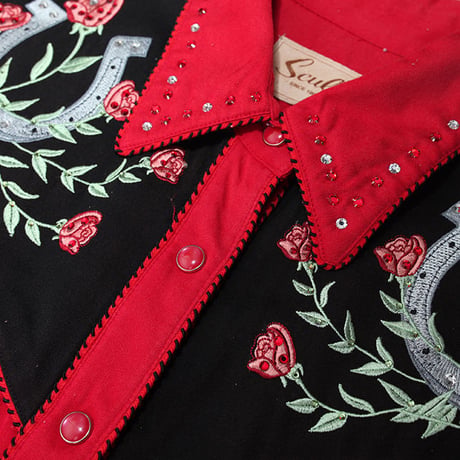 Embroidary L/S Western Shirt