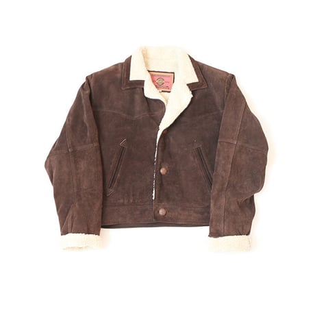 Suede Boa Jacket