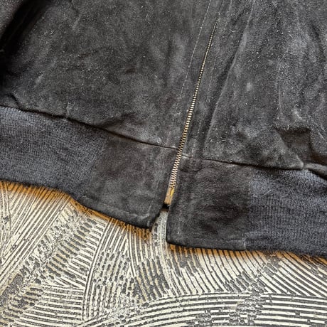 Schott Black Suede Jacket MADE IN USA