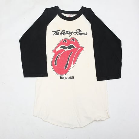 The Rolling Stones 'Tour 81' Raglan Sleeve T-Shirt