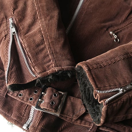 Corduroy Boa Rideres Jacket