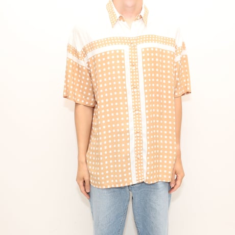 Euro Vintage Rayon S/S Shirt