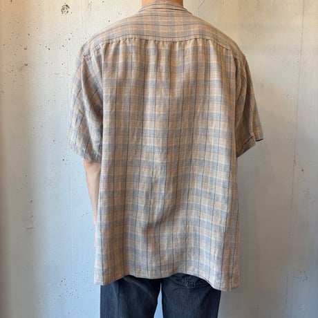Rayon Plaid S/S Shirt