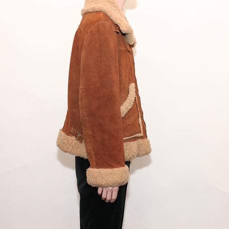B-3 Type Suede Boa Jacket