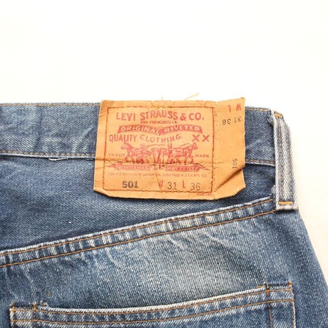 90s Levi's 501 Denim Pants "Big E"