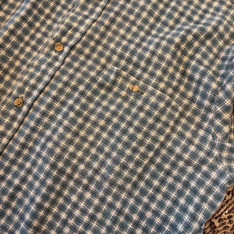 Haband Plaid Print Flannel Shirt