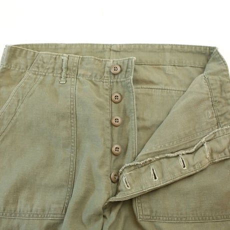 70's U.S.ARMY OG-107 Utility Trousers